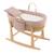 Couffin bébé matelassé avec support en bois Rose 2 - vertbaudet enfant 