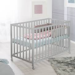 Chambre et rangement-Chambre-Lit bébé pliant sur roulettes à frein fold up