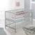 Lit bébé pliant sur roulettes à frein fold up Blanc+Bois naturel+Gris taupe 12 - vertbaudet enfant 
