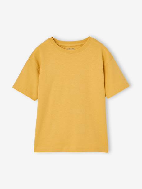 Lot de 3 T-shirts garçon manches courtes ocre 2 - vertbaudet enfant 