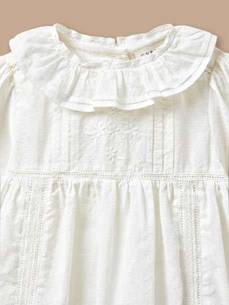 Robe bébé - collection fêtes & mariages Blanc casse 2 - vertbaudet enfant 