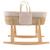 Couffin bébé matelassé avec support en bois Beige 3 - vertbaudet enfant 