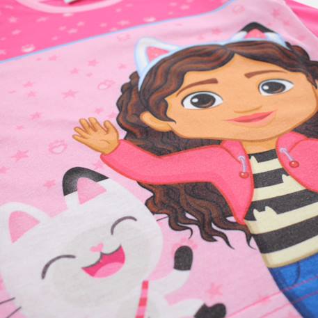 Pyjama fille imprimé manches longues pantalon gabby Rose+Rose clair 6 - vertbaudet enfant 