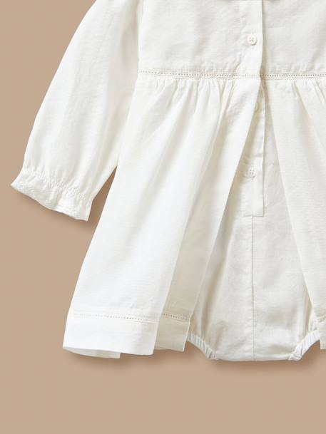Robe bébé - collection fêtes & mariages Blanc casse 3 - vertbaudet enfant 