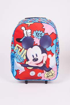 -Sac à roulettes enfant 40x30x13 cm à motif mickey