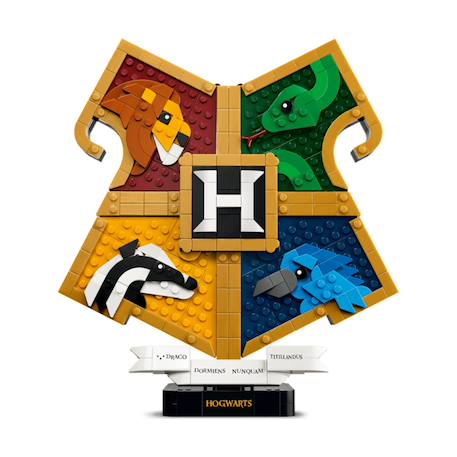 Lego Harry Potter Le blason des maisons de poudlard 76462 Multicolore 3 - vertbaudet enfant 