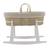 Couffin matelasse + support en bois Beige/blanc 3 - vertbaudet enfant 