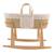 Couffin bébé matelassé avec support en bois Beige 3 - vertbaudet enfant 