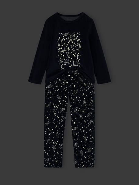 Lot de 2 pyjamas fille long rose poudré 8 - vertbaudet enfant 