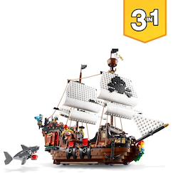 Jouet-Jeux d'imagination-Creator 3 en 1 - le bateau pirate 31109