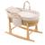 Couffin bébé matelassé avec support en bois Beige 2 - vertbaudet enfant 