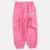 Pantalon de jogging fille Ecru+Rose 7 - vertbaudet enfant 