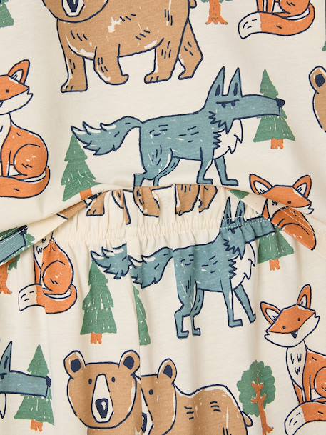 Pyjama 2 pièces garçon manches longues écru 4 - vertbaudet enfant 