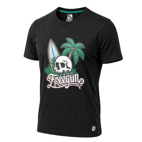 T-shirt junior garçon en jersey imprimé devant soul Noir/bleu/vert/blanc/rose/orange/marron 3 - vertbaudet enfant 