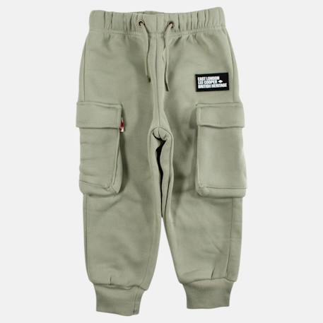Pantalon de jogging garçon Beige+Kaki+Marron+Noir 7 - vertbaudet enfant 