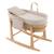 Couffin bébé matelassé avec support en bois Beige 2 - vertbaudet enfant 