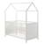 Lit bébé cabane évolutif en bois fsc® - lit bébé convertible en lit junior Blanc+Bois naturel - blanc+Taupe - gris 2 - vertbaudet enfant 