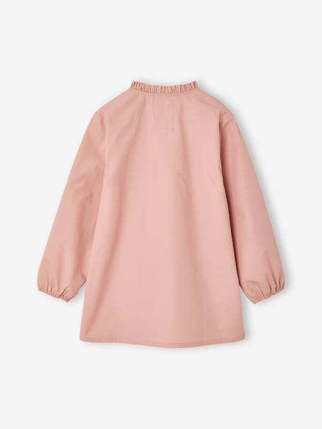 Tablier fille pressionné personnalisable rose poudré 4 - vertbaudet enfant 