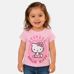 -T-shirt enfant pour enfant à motif hello kitty