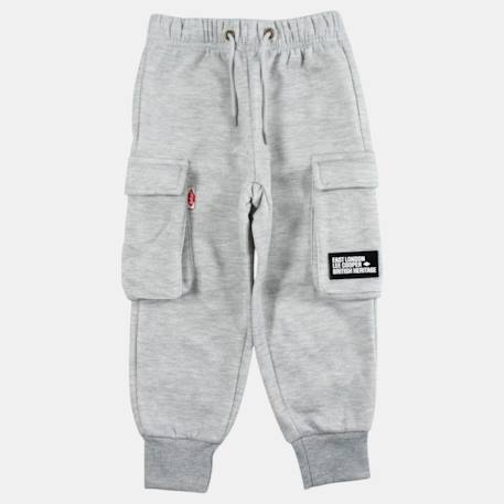 Pantalon de jogging garçon Anthracite+Gris clair+Kaki 7 - vertbaudet enfant 