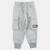 Pantalon de jogging garçon Anthracite+Gris clair+Kaki 7 - vertbaudet enfant 