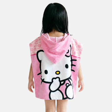 Poncho fille pour enfant à motif hello kitty Rose 3 - vertbaudet enfant 