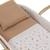 Couffin bébé matelassé avec support en bois Beige 4 - vertbaudet enfant 