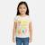 T-shirt fille manches courtes avec dessin Blanc+Bleu+Marine+Rose 1 - vertbaudet enfant 