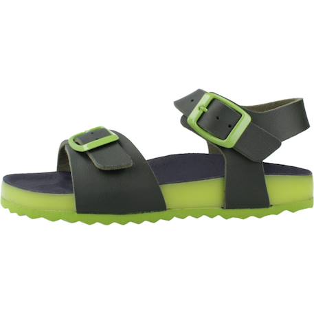 Sandales garçon modèle j ghita boy Vert 2 - vertbaudet enfant 