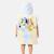 Poncho de bain garçon bluey Bleu 3 - vertbaudet enfant 