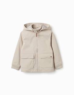 -Veste avec doublure et capuche amovible