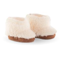 Jouet-Poupons et poupées-Poupées mannequins et accessoires-Bottes moumoute crème pour poupée ma corolle