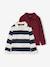 Lot de 2 polos garçon manches longues marine+vert 1 - vertbaudet enfant 