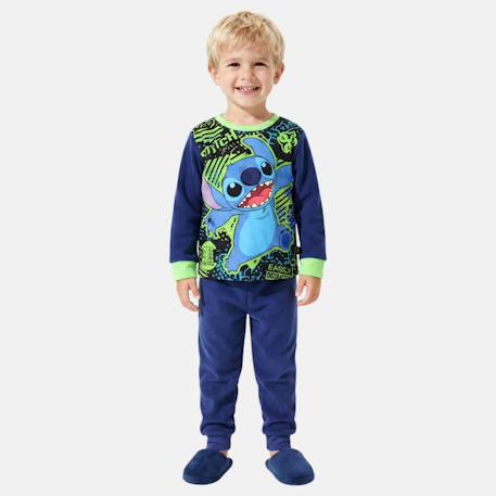 Haut et pantalon de pyjama assorti lilo & stitch Bleu+Marine 7 - vertbaudet enfant 