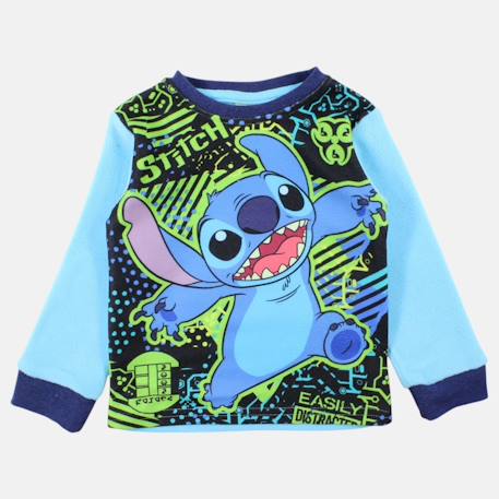 Haut et pantalon de pyjama assorti lilo & stitch Bleu+Marine 5 - vertbaudet enfant 
