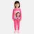 Pyjama fille imprimé manches longues pantalon gabby Rose+Rose clair 1 - vertbaudet enfant 