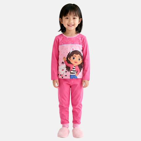 Fille-Pyjama, surpyjama-Pyjama fille imprimé manches longues pantalon gabby