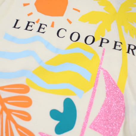 T-shirt fille manches courtes avec dessin Blanc+Bleu+Marine+Rose 4 - vertbaudet enfant 