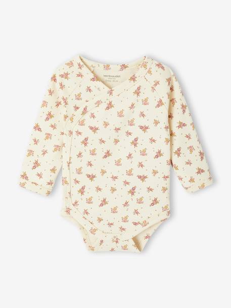 Lot de 5 bodies ouverture naissance rose pâle 5 - vertbaudet enfant 