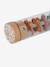 Bâton de pluie géant HANOÏ en bois FSC® Rétro Flower+VERT MOYEN UNI AVEC DECOR 4 - vertbaudet enfant 