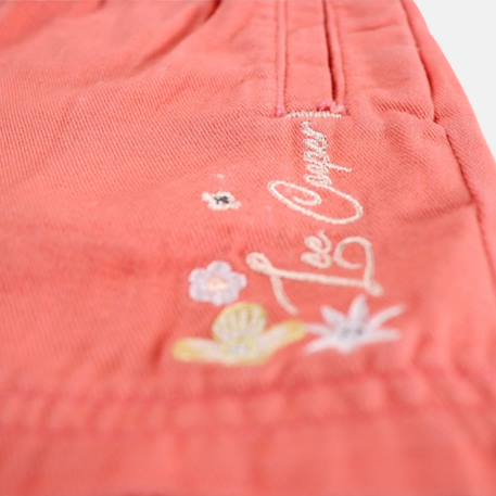 Short fille Kaki+Rose+Saumon 15 - vertbaudet enfant 