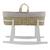 Couffin matelasse + support en bois Beige/white 3 - vertbaudet enfant 