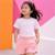 Short pour fille Beige+Gris+Rosatre+Rose 14 - vertbaudet enfant 