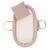 Couffin bébé matelassé avec support en bois Rose 5 - vertbaudet enfant 