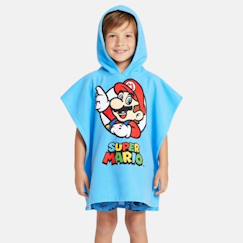 Linge de maison et décoration-Poncho de bain garçon mario