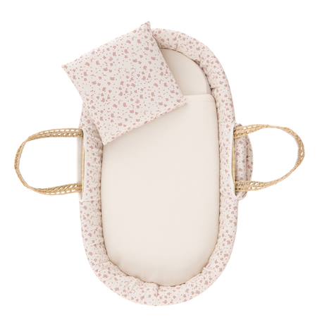 Couffin bébé matelassé avec support en bois Beige 5 - vertbaudet enfant 
