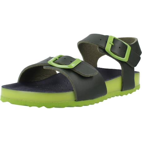 Sandales garçon modèle j ghita boy Vert 4 - vertbaudet enfant 