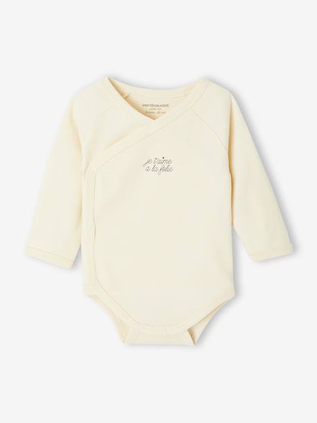 Lot de 5 bodies ouverture naissance rose pâle 2 - vertbaudet enfant 