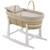 Couffin matelasse + support en bois Beige/blanc 2 - vertbaudet enfant 