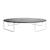 Trampoline 370cm filet protection saturne Gris 5 - vertbaudet enfant 
